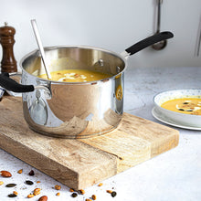 Load image into Gallery viewer, stainless steel sauce pan with pour spout wholesale