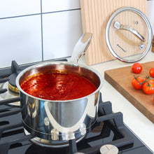Load image into Gallery viewer, stainless steel saucepan cookware sets mini