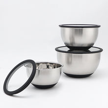 Load image into Gallery viewer, Stacked Mixing Bowls With Lids Supplier