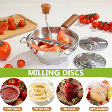Load image into Gallery viewer, food mill soup recipes canada canning tomato sauce jam