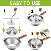 Load image into Gallery viewer, Food mill alternative target best for sauce jam