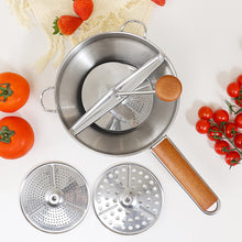 Load image into Gallery viewer, small food mill alternative for canning soup recipes