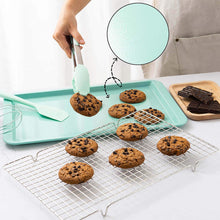 Load image into Gallery viewer, Rorence Bakeware Set Nonstick: Cookie Sheet, Rectangular Cake Pan, 2 Round Cake Pans, Muffin Pan, Loaf Pan & Cooling Rack - Set of 7 - Mint Green