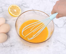 Load image into Gallery viewer, Rorence Silicone Whisk Spatula Spoonula & Brush Set of 6 - Green/Red