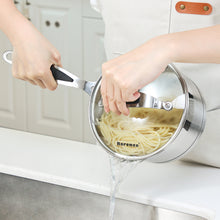 Load image into Gallery viewer, saucepan stainless steel cookware set metal
